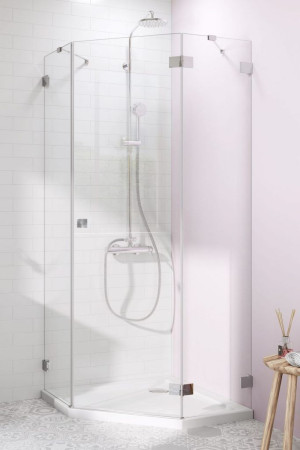 Essenza Pro Ptj Drzwi Prawe Chrom/Przejrzyste 10100000-01-01R