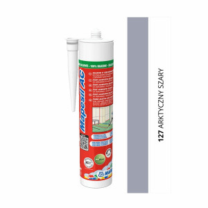 Mapesil Ac Silikon 310Ml. 127 Arktyczny Szary