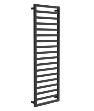 Brego Grzejnik Łazienkowy 139X50Cm Czarny Mat Grex.br139.Bl