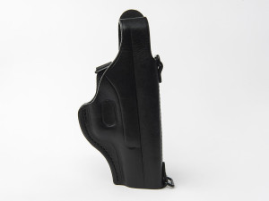 Profesjonalna kabura skórzana do pistoletu służbowego - prosta - Leworęcznej - Glock 17, 19