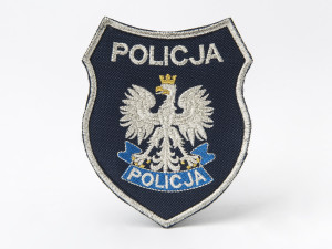 Naszywka policyjna tarcza - Policja