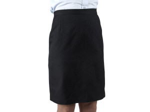 Czarna spódnica służbowa – elegancka - 42