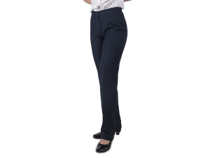 Elegancka spodnie damskie - granat - 50