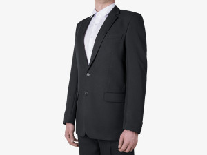 Elegancka czarna marynarka dla agencji ochrony - 92 - 182