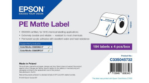 Epson Etykiety polietylenowe 210 mm x 297 mm C33S045732