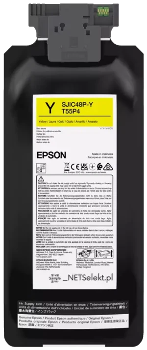 Epson Tusz C8000 Yellow C13T55P440