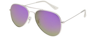 Goya Okulary Przeciwsłoneczne Unisex Z Filtrem Polaryzacyjnym - Goya Pg 3026 Fioletowy Fioletowe