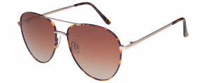 Joker Okulary Przeciwsłoneczne Unisex Z Filtrem Uv 400 Jr 4631 Brązowy Brązowe