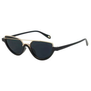 Joker Okulary Przeciwsłoneczne Damskie Z Filtrem Uv 400 Jr 4725 Cz Czarne