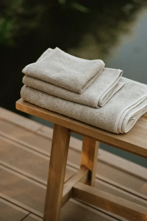 Lniany Ręcznik Frotte Natural 65x140