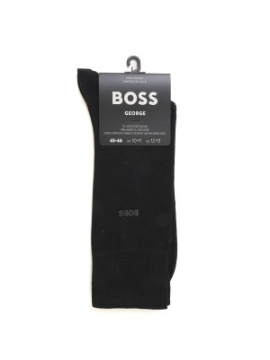 Boss Calzino lungo GEORGE-RS Nero Uomo 39-40