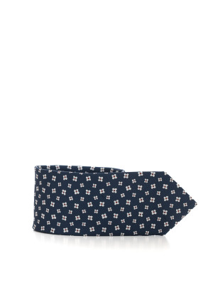 Napoleone Barba Cravatta Blu-rosso Uomo UNI