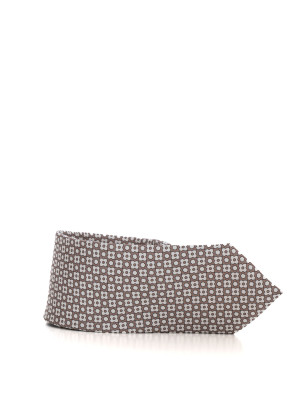 Napoleone Barba Cravatta Beige-bianco Uomo UNI