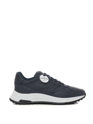Hogan Sneakers in pelle Hyperlight pelle Blu Uomo 6?