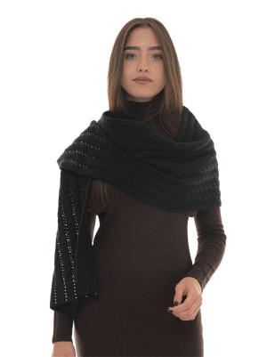 Guess Sciarpa Nero Donna UNI