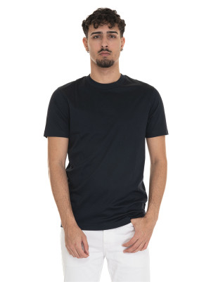 Boss T-shirt girocollo mezza manica H-TESSLER17 Blu Uomo 3XL