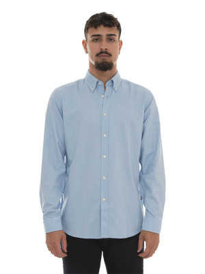 Boss Camicia manica lunga RICKERT Celeste Uomo XL