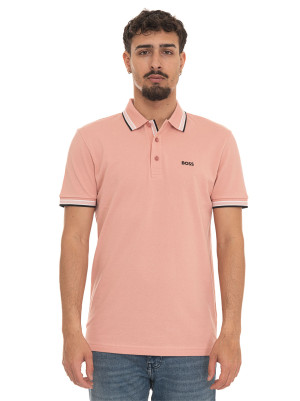 Boss Polo piquet mezza manica PADDY Rosa Uomo L