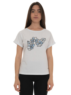 Quality First T-shirt Bianco Donna L