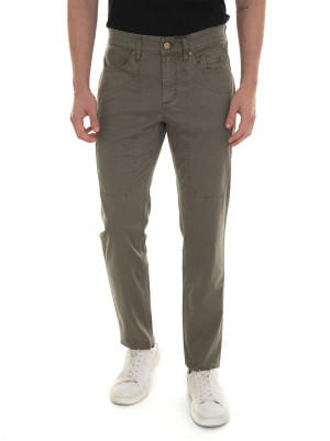Jeckerson Pantalone 5 tasche JOHN Verde Uomo 36