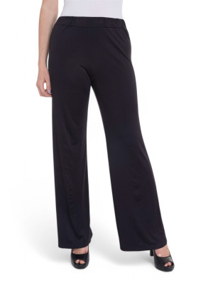 Quality First Pantalone morbido Nero Donna XL