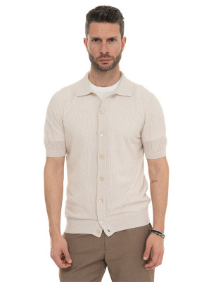 Gran Sasso Camicia in maglia Ghiaccio Uomo 52