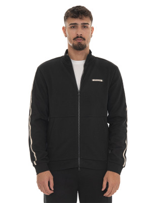 EA7 Felpa zip Nero Uomo XL
