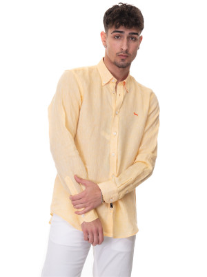 Harmont & Blaine Camicia casual Giallo Uomo 3XL