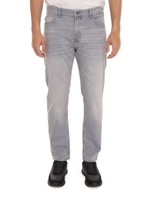 Boss Jeans 5 tasche RE-MAINE Denim grigio Uomo 38