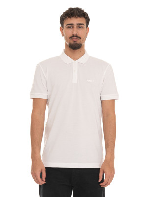 Boss Polo mezza manica PIO Bianco Uomo M