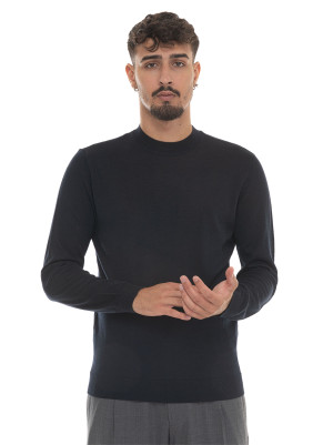 Giorgio Armani Maglia girocollo Blu Uomo M