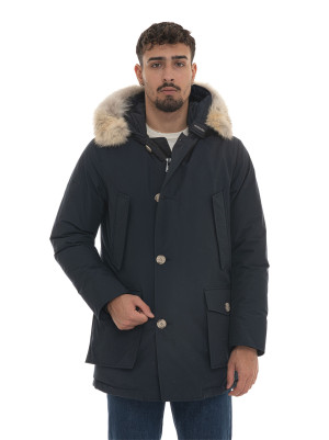 Woolrich Giaccone con cappuccio Artic parka Blu Uomo L