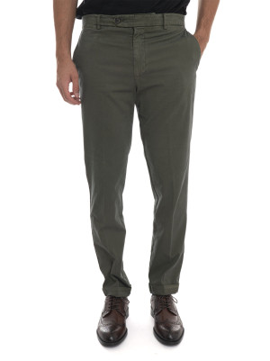 Berwich Pantalone modello chino YRETROGD Verde Uomo 50