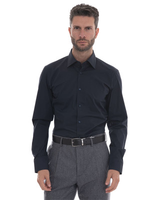 Boss Camicia classica da uomo H-HANK-KENT Blu Uomo 41