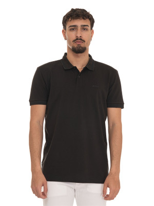 Boss Polo mezza manica PIO Nero Uomo XL