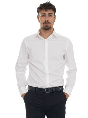 Canali Camicia classica da uomo Bianco Uomo 41