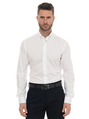 Fay Camicia casual Bianco Uomo 41