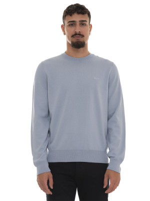 Boss Maglia girocollo UPACAS Celeste Uomo M