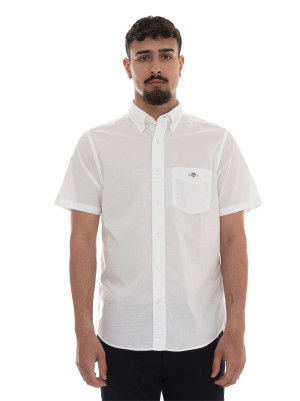 Gant Camicia mezza manica Bianco Uomo M