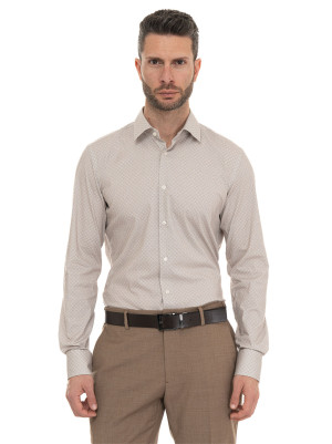 Boss Camicia casual H-HANK Beige Uomo 39