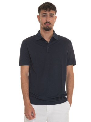 Boss Polo manica corta Press55 Blu Uomo S