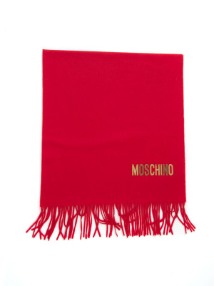 Moschino Sciarpa classica Rosso Donna UNI