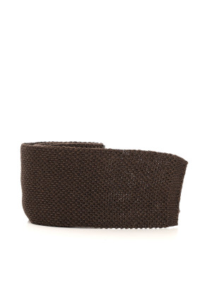 Boss Cravatta in maglia H-TIE Marrone Uomo UNI
