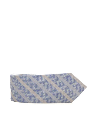 Giorgio Armani Cravatta Azzurro Uomo UNI