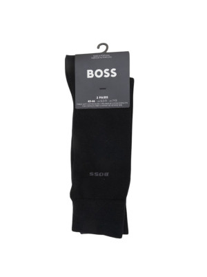 Boss Calzino lungo 2P-RS-UNI-CC Nero Uomo 40-46