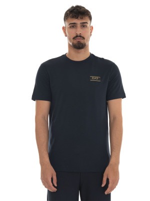 EA7 T-shirt girocollo Blu Uomo XL