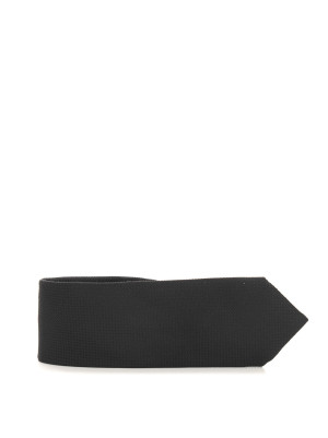 Boss Cravatta H-TIE-CM-7.5 Nero Uomo UNI