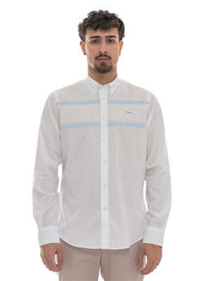 Harmont & Blaine Camicia casual CRQ607 Bianco-beige Uomo L