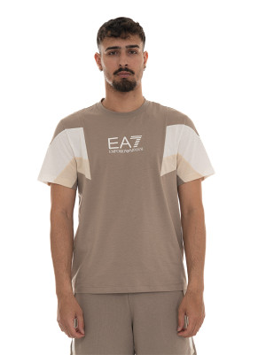 EA7 T-shirt girocollo Beige Uomo M