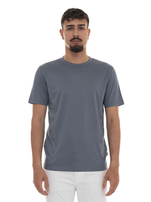 Boss T-shirt girocollo mezza manica THOMPSON-50 Azzurro Uomo 3XL